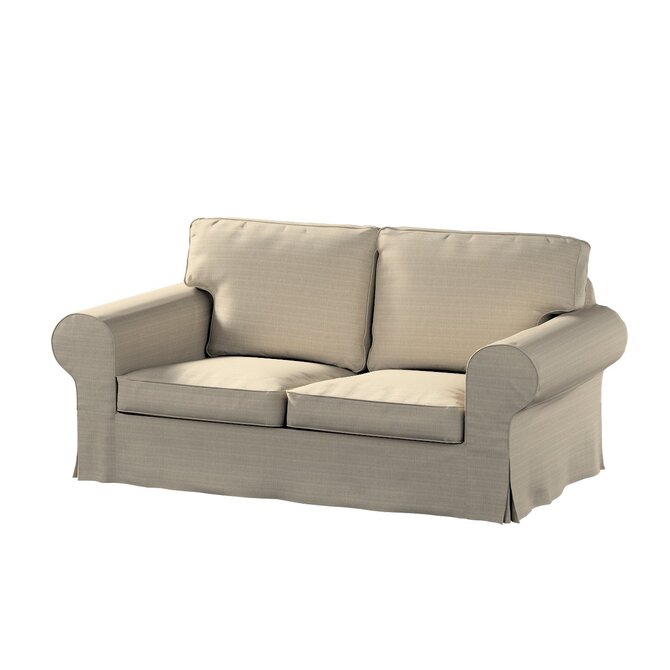 Dekoria Potah na pohovku IKEA Ektorp 2-místná rozkládací  NOVÝ MODEL 2012, béžová, Ektorp 2-m rozkl. od 2012, Living II, 162-08