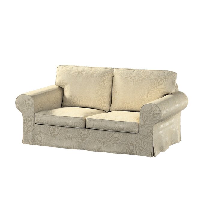 Dekoria Potah na pohovku IKEA Ektorp 2-místná rozkládací  NOVÝ MODEL 2012, béžová a zlatá, Ektorp 2-m rozkl. od 2012, Living II, 162-07