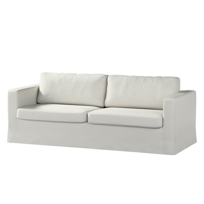 Dekoria Potah na pohovku IKEA  Karlstad 3-místná, nerozkládací, dlouhý, šedá, pohovka Karlstad 3-místná, Living II, 162-37
