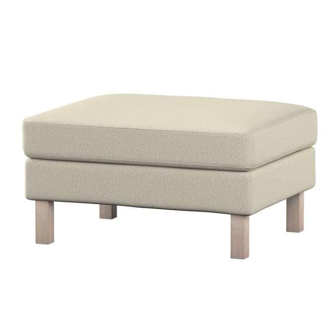 Dekoria Potah na podnožku IKEA Karlstad, béžová, potah na podnožku Karlstad, Madrid, 161-59
