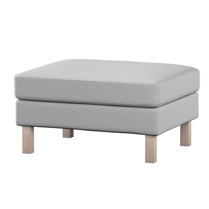Dekoria Potah na podnožku IKEA Karlstad, szary, potah na podnožku Karlstad, Madrid, 162-02