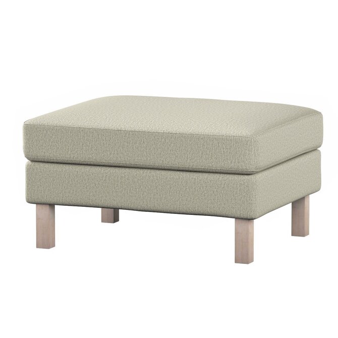 Dekoria Potah na podnožku IKEA Karlstad, písek, potah na podnožku Karlstad, Madrid, 162-22