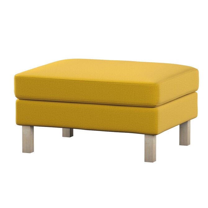 Dekoria Potah na podnožku IKEA Karlstad, medová, potah na podnožku Karlstad, Ingrid, 705-46