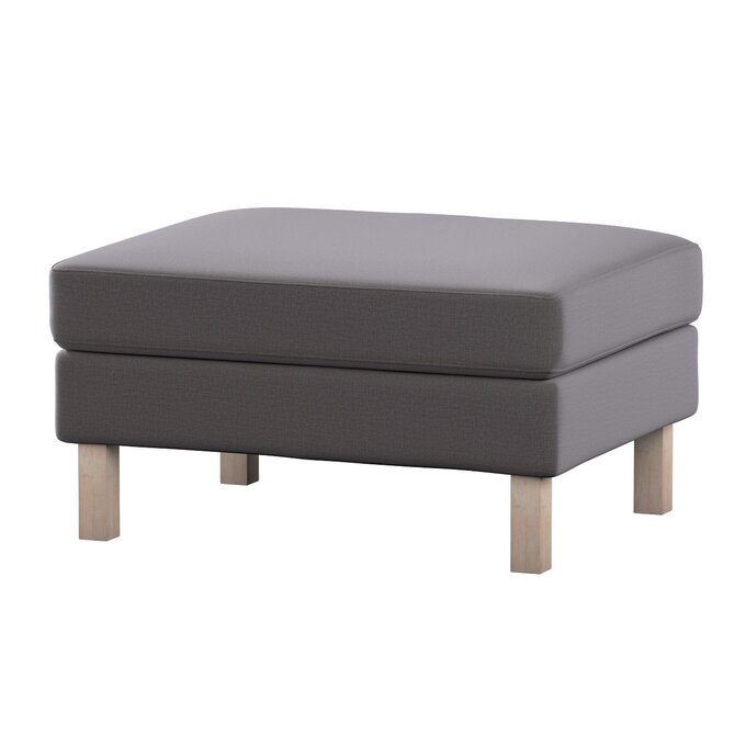 Dekoria Potah na podnožku IKEA Karlstad, hnědá, potah na podnožku Karlstad, Ingrid, 705-45