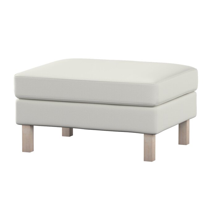 Dekoria Potah na podnožku IKEA Karlstad, světle šedá, potah na podnožku Karlstad, Living II, 162-01