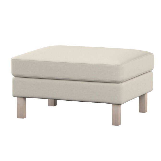 Dekoria Potah na podnožku IKEA Karlstad, světle béžová, potah na podnožku Karlstad, Living II, 162-36