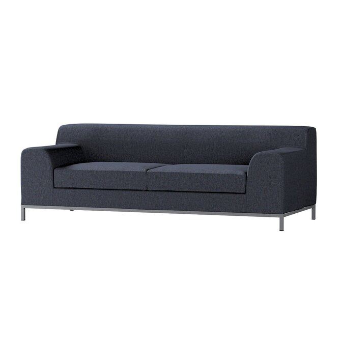 Dekoria Potah na pohovku IKEA  Kramfors 3-místná, tmavě modrá melanž, pohovka Kramfors 3-místná, Madrid, 162-30