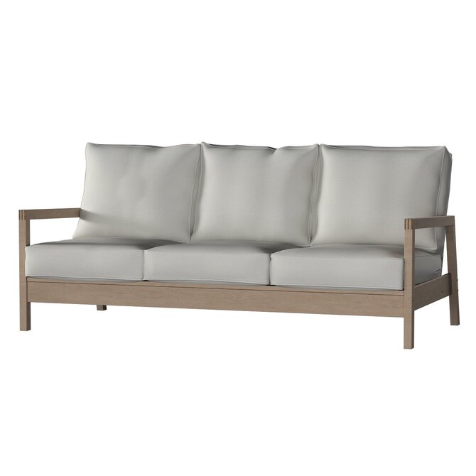 Dekoria Potah na pohovku IKEA  Lillberg 3-místná nerozkládací, šedá, pohovka Lillberg 3-místná, Living II, 162-37