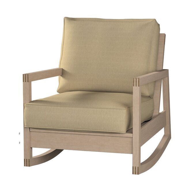 Dekoria Potah na křeslo IKEA Lillberg, tmavě béžová, kØeslo Lillberg, Living II, 162-09