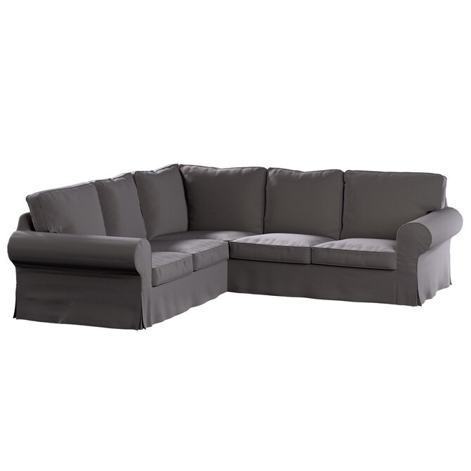 Dekoria Potah na pohovku IKEA  Ektorp rohová, hnědá, pohovka Ektorp rohová, Ingrid, 705-45