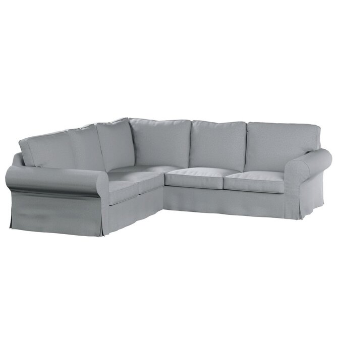 Dekoria Potah na pohovku IKEA  Ektorp rohová, šedá, pohovka Ektorp rohová, Amsterdam, 704-55