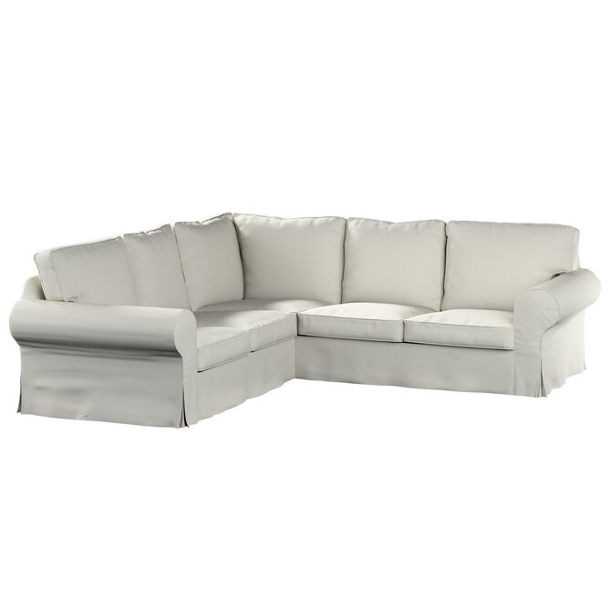 Dekoria Potah na pohovku IKEA  Ektorp rohová, světle šedá, pohovka Ektorp rohová, Living II, 162-01