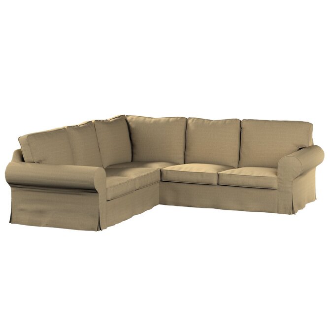 Dekoria Potah na pohovku IKEA  Ektorp rohová, tmavě béžová, pohovka Ektorp rohová, Living II, 162-09