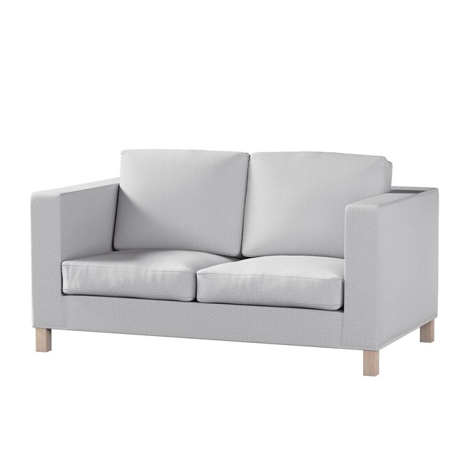 Dekoria Potah na pohovku IKEA  Karlanda 2-místná, krátký, szary, pohovka Karlanda 2-místná, Madrid, 162-02