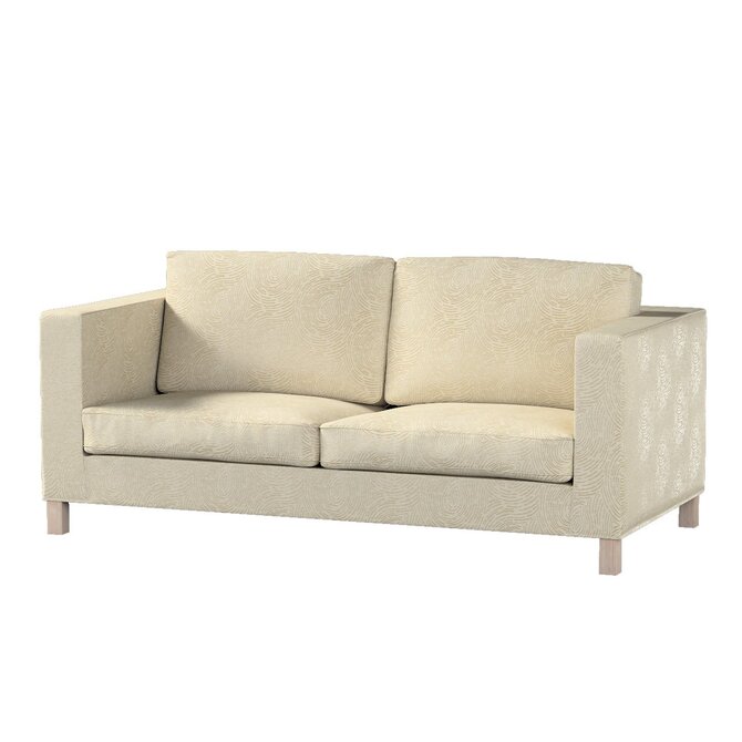 Dekoria Potah na pohovku IKEA  Karlanda rozkládací, krátký, béžová a zlatá, pohovka Karlanda rozkládací, Living II, 162-07