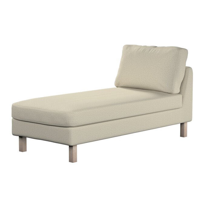 Dekoria Potah na šezlong IKEA Karlstad samostatný, krátký, béžová, Potah na šezlong Karlstad samostatný, Madrid, 161-59