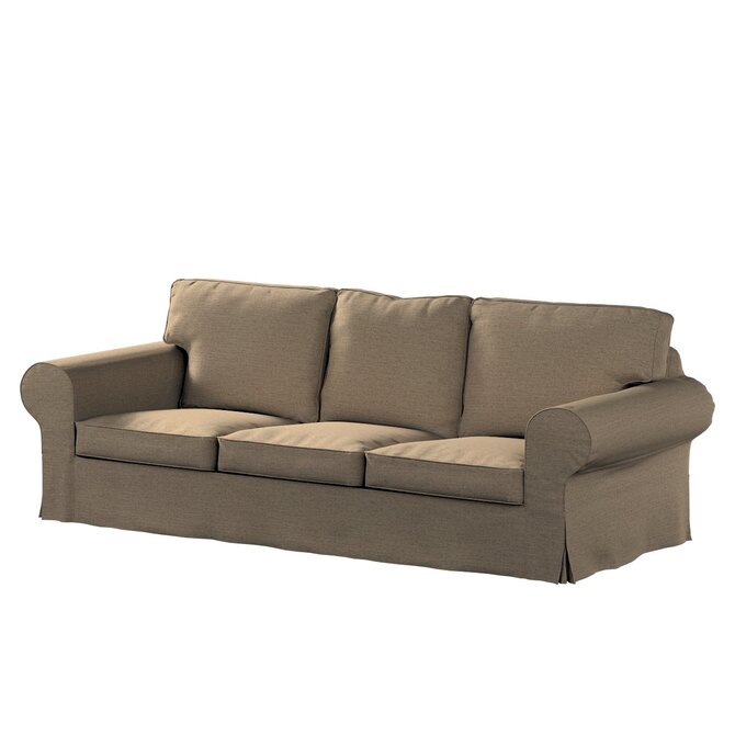 Dekoria Potah na pohovku IKEA Ektorp 3-místná rozkládací, NOVÝ MODEL 2013, béžová melanž, Ektorp 3-m rozkládací, od 2013, Madrid, 162-29