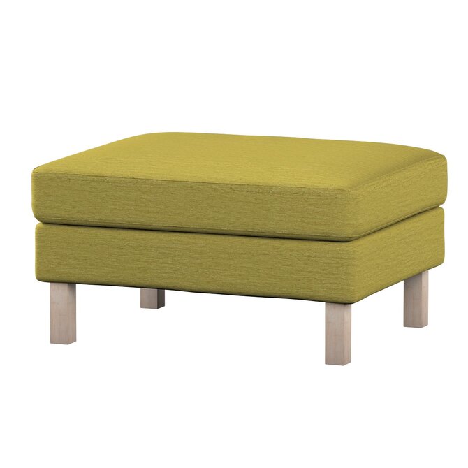 Dekoria Potah na podnožku IKEA Karlstad, zelená, potah na podnožku Karlstad, Chenille, 162-25