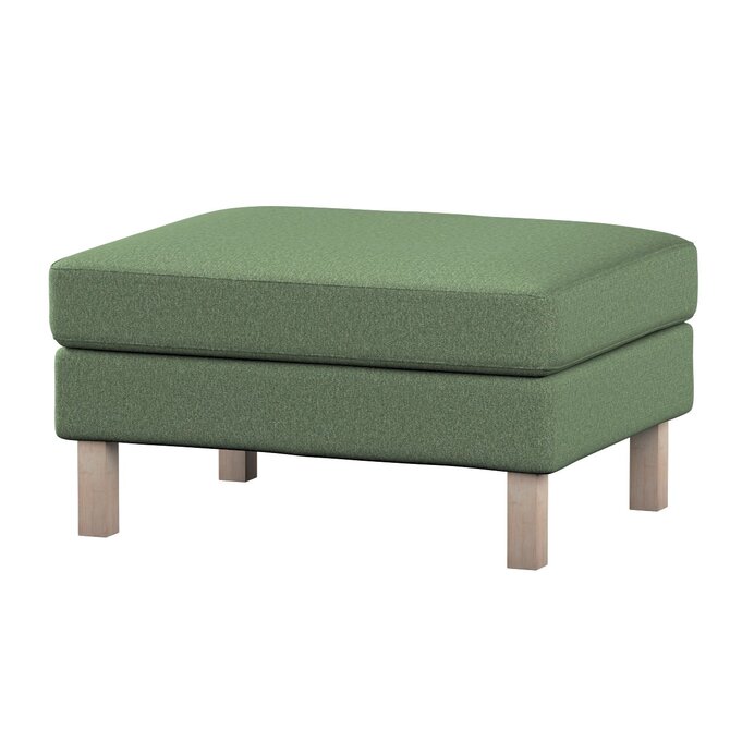 Dekoria Potah na podnožku IKEA Karlstad, zelený melanž, potah na podnožku Karlstad, Amsterdam, 704-44