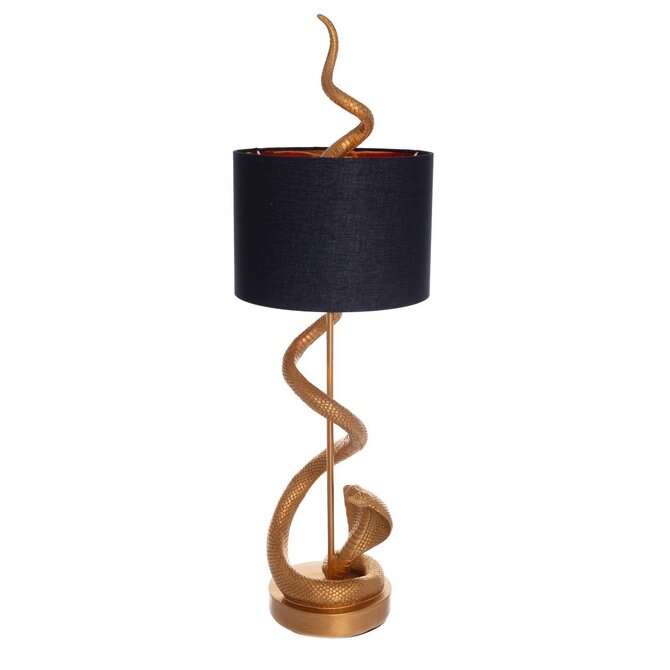 Dekoria Lampa stołowa Cobra 80cm, 25 x 25 x 80 cm