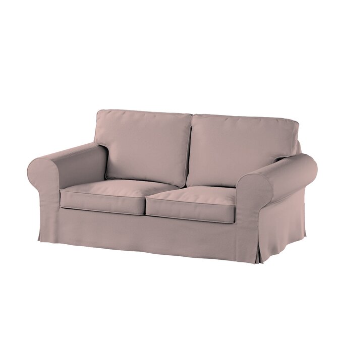 Dekoria Potah na pohovku IKEA  Ektorp 2-místná, nerozkládací, růžová, pohovka Ektorp 2-místná, Teddy, 702-84