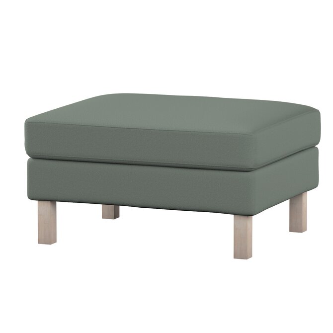 Dekoria Potah na podnožku IKEA Karlstad, zelená, potah na podnožku Karlstad, Teddy, 702-85