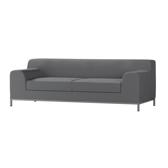 Dekoria Potah na pohovku IKEA  Kramfors 3-místná, tmavě šedá, pohovka Kramfors 3-místná, Teddy, 702-83