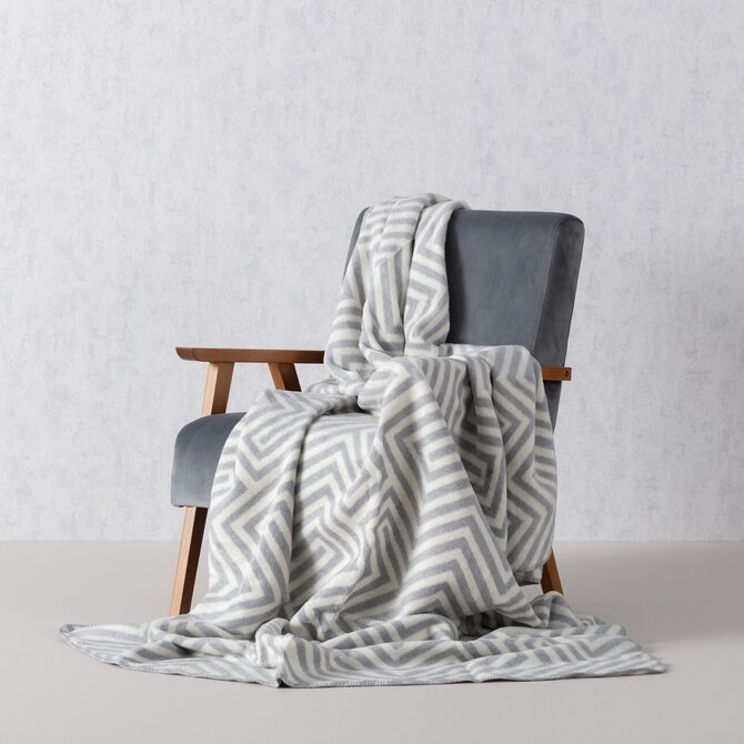 Dekoria Deka  Cotton Cloud 150x200cm Cream Maze, 150 x 200 cm