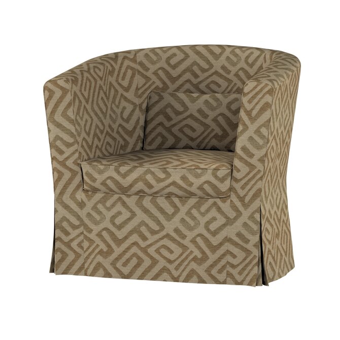 Dekoria Potah na křeslo IKEA Ektorp Tullsta, mocca, křeslo Ektorp Tullsta, Cosy Home, 144-80