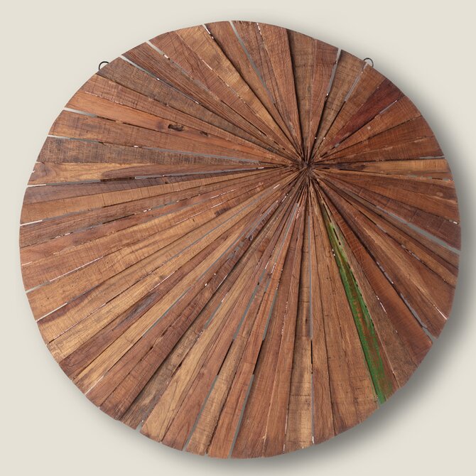 Dekoria Nástěnná dekorace Aura ⌀81 cm, 81x4 cm