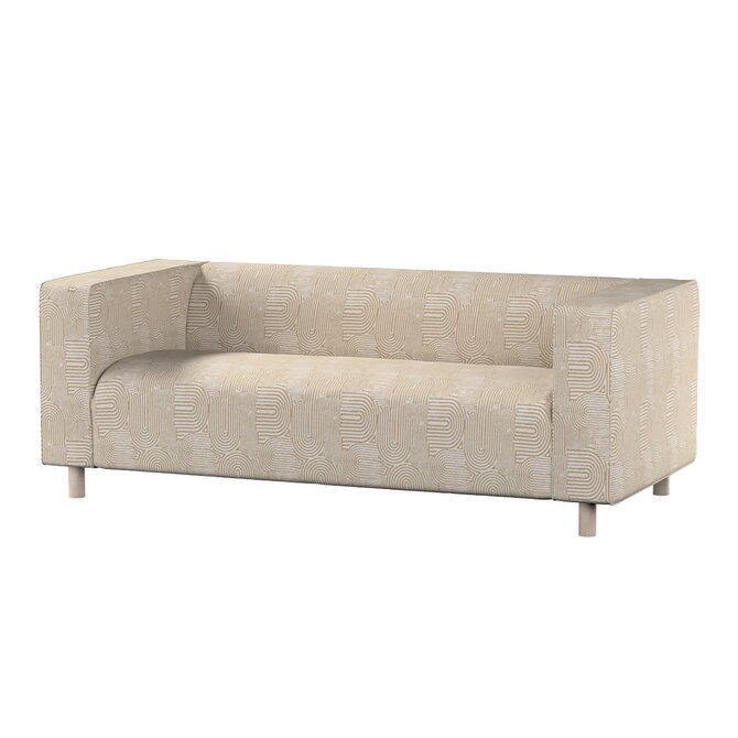 Dekoria Potah na pohovku IKEA  Klippan 2-místná, béžová a ecru, pohovka Klippan 2-místná, Cosy Home, 144-79