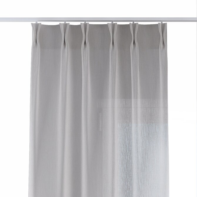 Dekoria Závěs na dvojitých hačcích flex, ecru, Delicate Premium, 144-58
