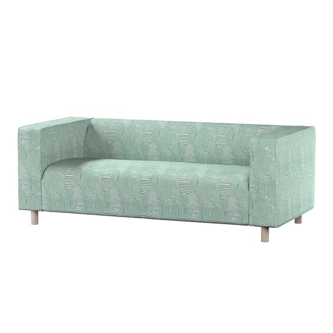 Dekoria Potah na pohovku IKEA  Klippan 2-místná, máta a ecru, pohovka Klippan 2-místná, Cosy Home, 144-81