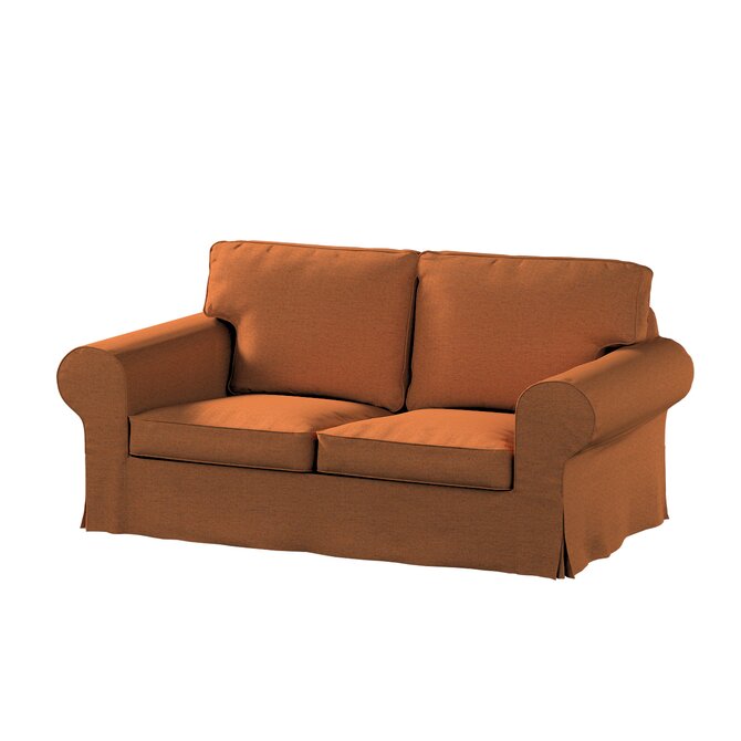 Dekoria Potah na pohovku IKEA Ektorp 2-místná rozkládací  NOVÝ MODEL 2012, oranžová melanž, Ektorp 2-m rozkl. od 2012, Madrid, 162-31