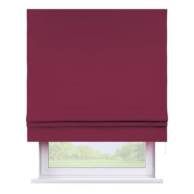 Dekoria Římská roleta Padva, Plum švestková, Cotton Panama, 702-32