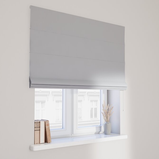 Dekoria Římská roleta Capri, světle šedá , Blackout/Dimout, 269-56