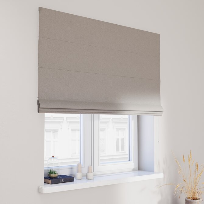 Dekoria Římská roleta Capri, šedá, Blackout Soft, 269-22
