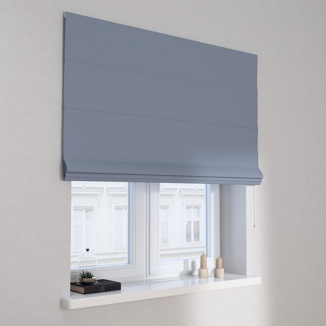 Dekoria Římská roleta Capri, tmavě šedá, Blackout/Dimout, 269-41