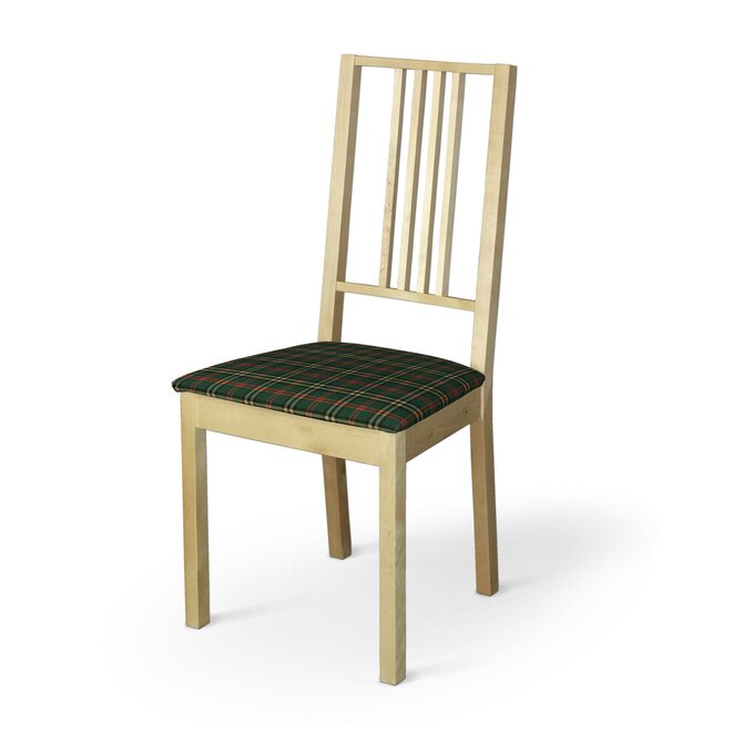 Dekoria Potah na sedák židle Börje, kostka teleno-červená, potah sedák židle Börje, Quadro, 142-69