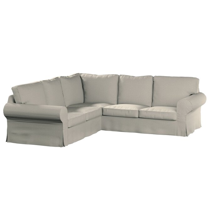 Dekoria Potah na pohovku IKEA  Ektorp rohová, béžová melanž, pohovka Ektorp rohová, Amsterdam, 704-54