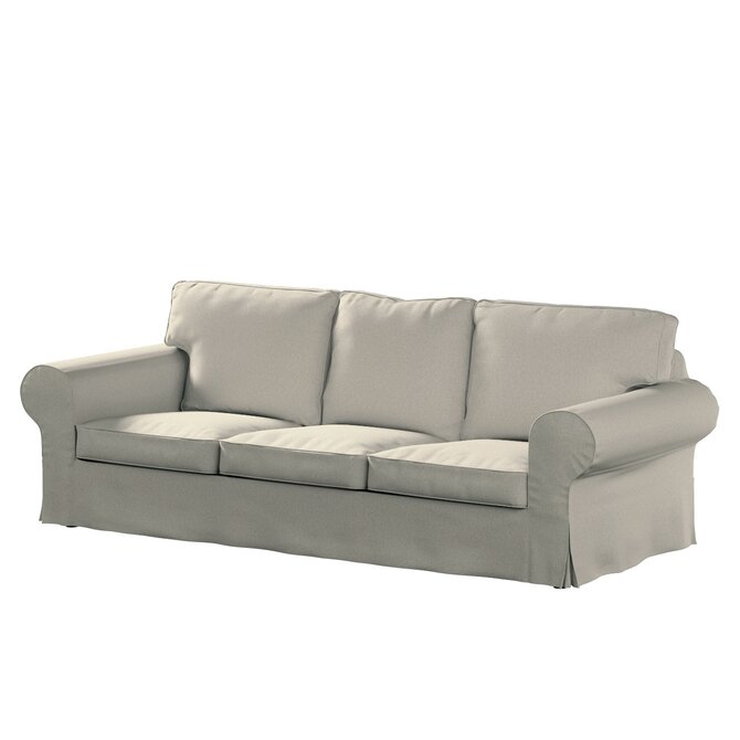 Dekoria Potah na pohovku IKEA Ektorp 3-místná rozkládací, NOVÝ MODEL 2013, béžová melanž, Ektorp 3-m rozkládací, od 2013, Amsterdam, 704-54