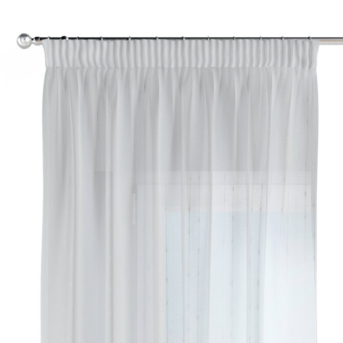 Dekoria Závěs s řasící páskou, krémová, Natural Touch, 128-22