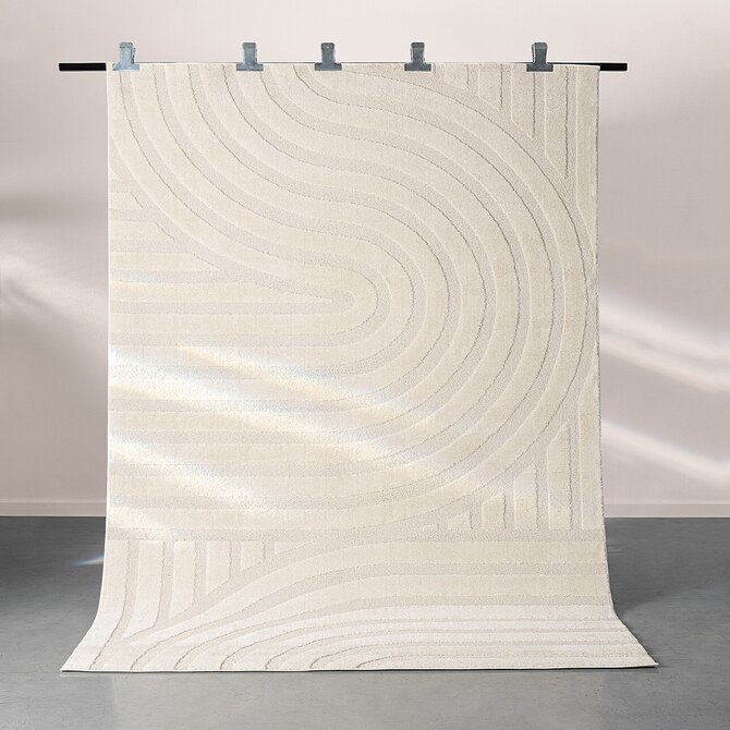 Dekoria Koberec Arco ivory 200x290 cm, 200x290 cm