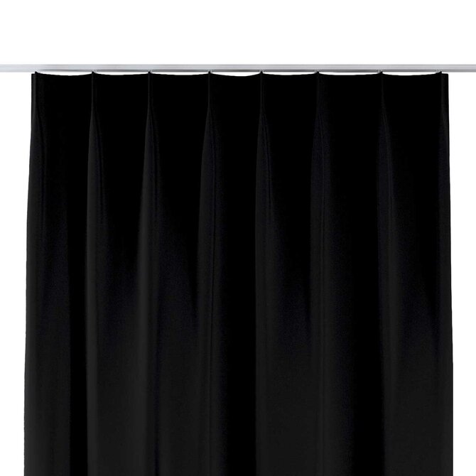 Dekoria Závěs na jednotlivých háčcích flex, černá, Blackout/Dimout, 269-99
