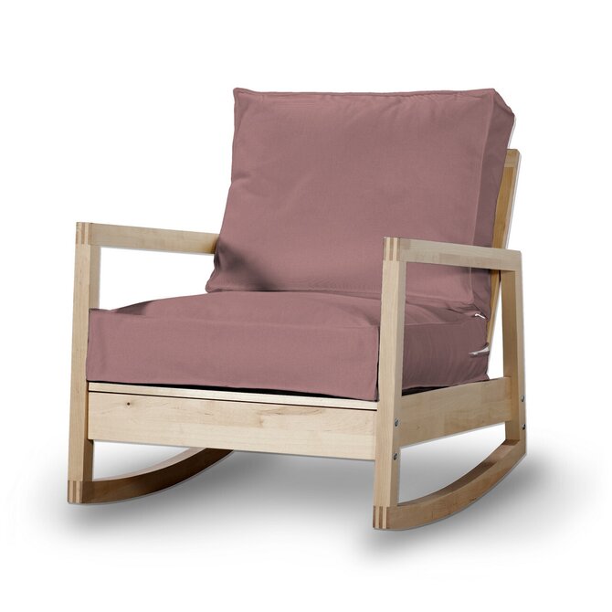 Dekoria Potah na křeslo IKEA Lillberg, matně růžová, kØeslo Lillberg, Cotton Panama, 702-43