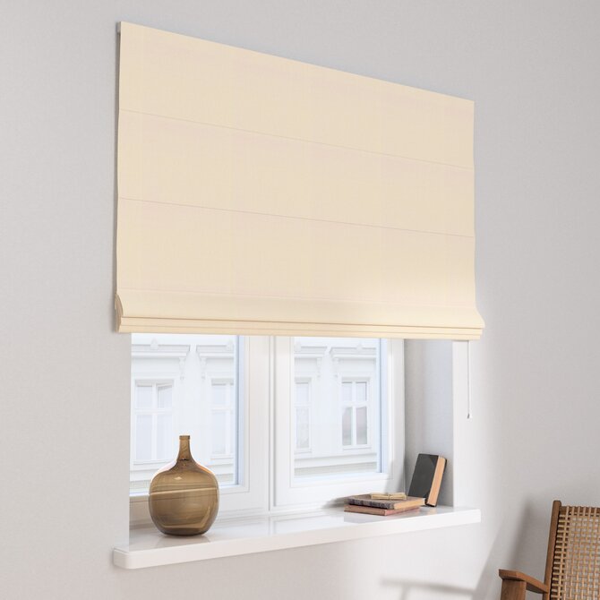 Dekoria Římská roleta Capri, světle béžová, Blackout FR Premium, 269-27