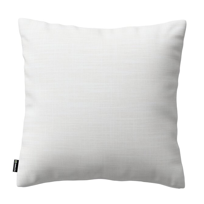 Dekoria Kinga - potah na polštář jednoduchý, bílá, 43 x 43 cm, Botanic Viscose, 145-23