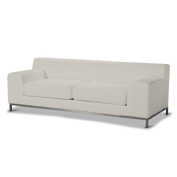 Dekoria Potah na pohovku IKEA  Kramfors 3-místná, stříbrošedá, pohovka Kramfors 3-místná, Cotton Panama, 702-45