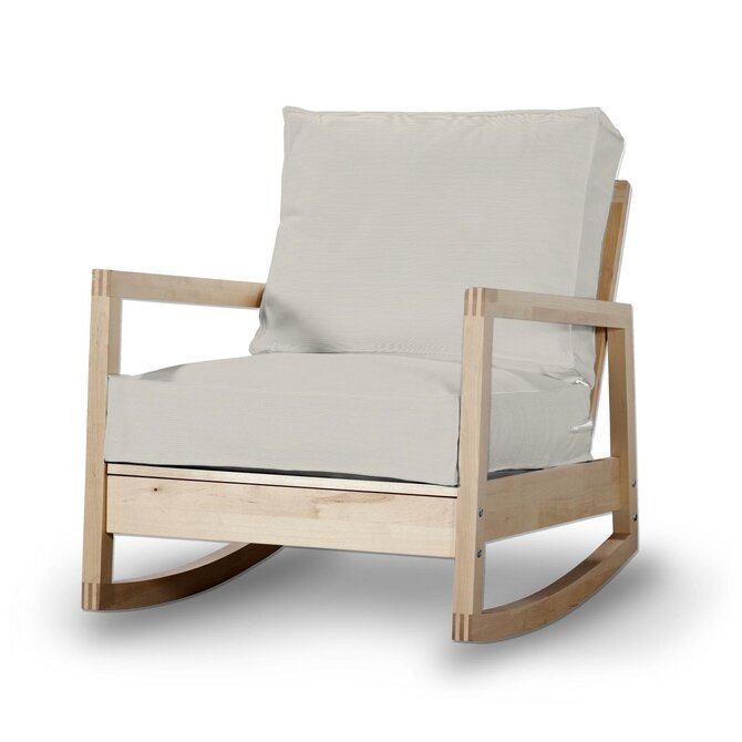 Dekoria Potah na křeslo IKEA Lillberg, stříbrošedá, kØeslo Lillberg, Cotton Panama, 702-45