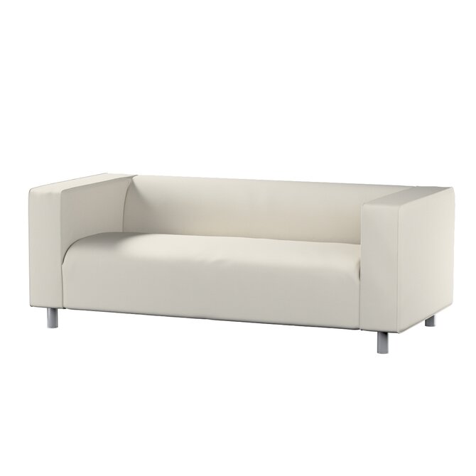 Dekoria Potah na pohovku IKEA  Klippan 2-místná, stříbrošedá, pohovka Klippan 2-místná, Cotton Panama, 702-45